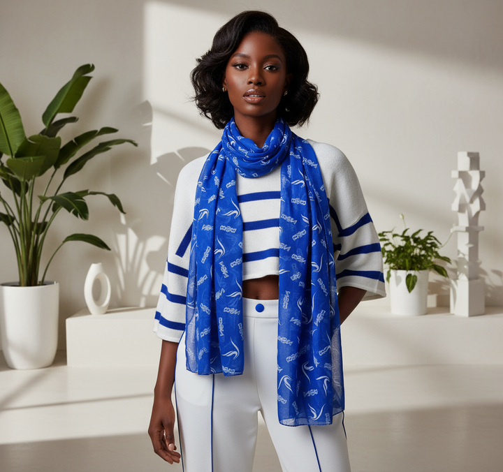 Zeta Phi Beta® Gauze Scarf