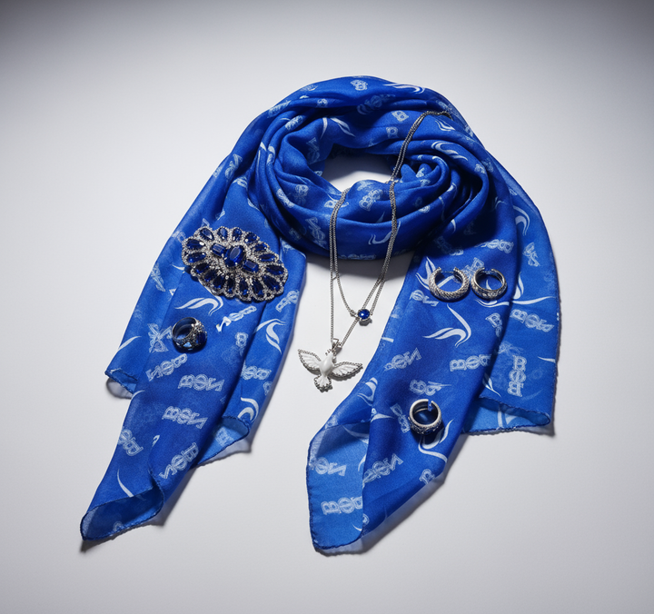 Zeta Phi Beta® Gauze Scarf