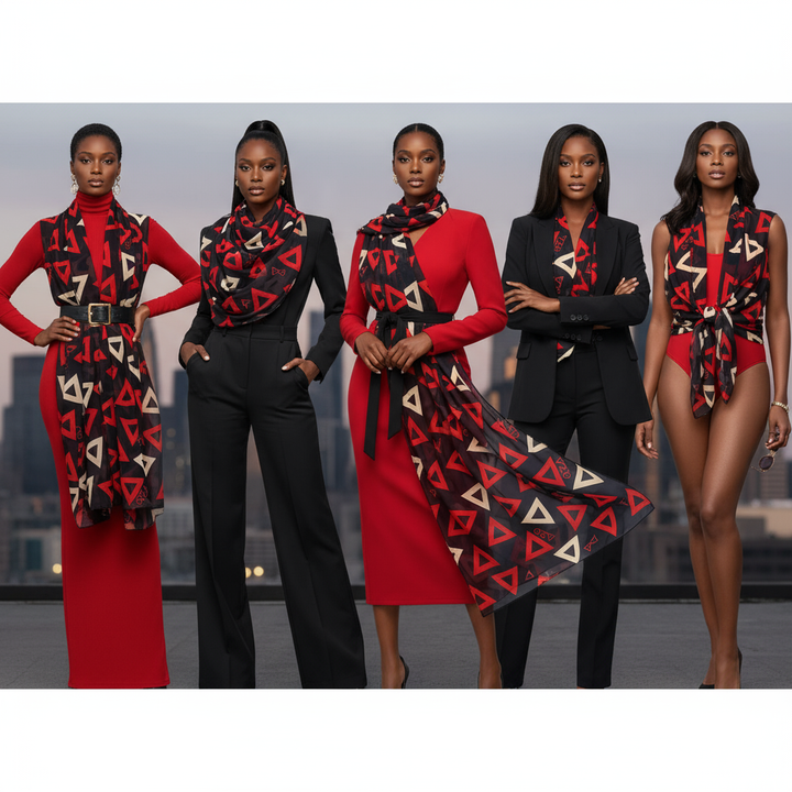 "She" Convertible Scarf Vest – Delta Sigma Theta® Edition