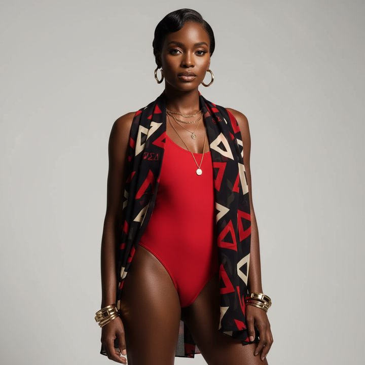 "She" Convertible Scarf Vest – Delta Sigma Theta® Edition