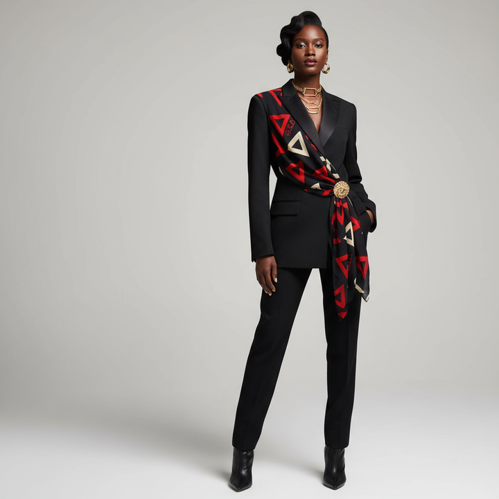 "She" Convertible Scarf Vest – Delta Sigma Theta® Edition