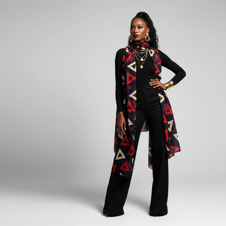 "She" Convertible Scarf Vest – Delta Sigma Theta® Edition