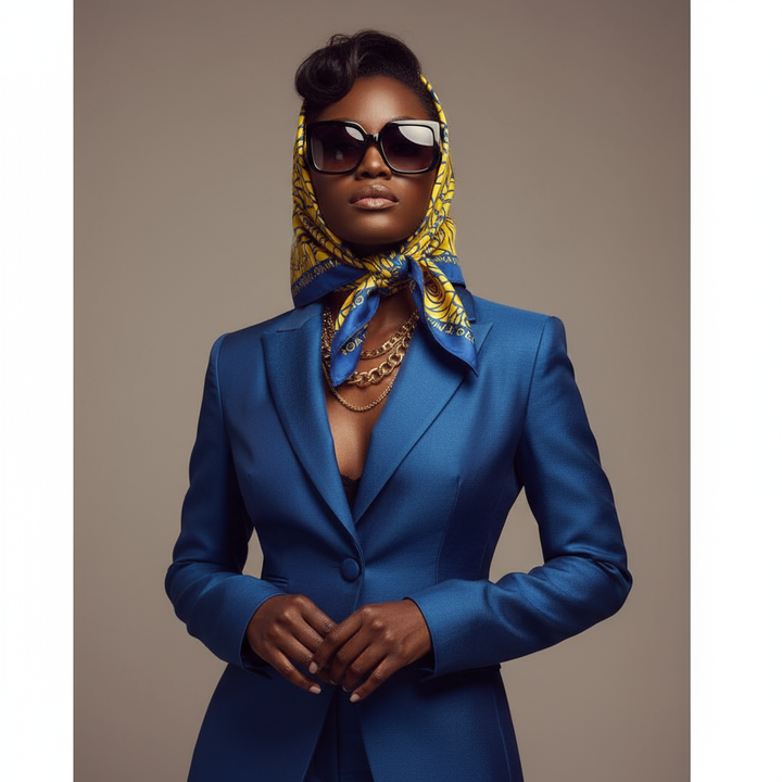 Sigma Gamma Rho® Floral Scarf – Timeless, Elegant, Empowered
