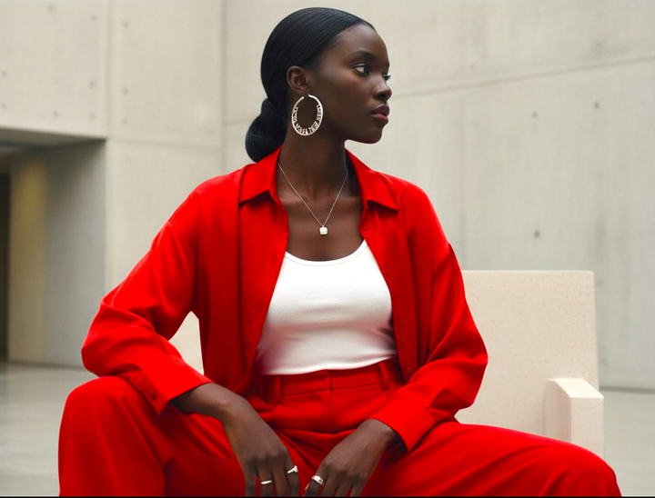 Delta Sigma Theta® Hoop Earrings