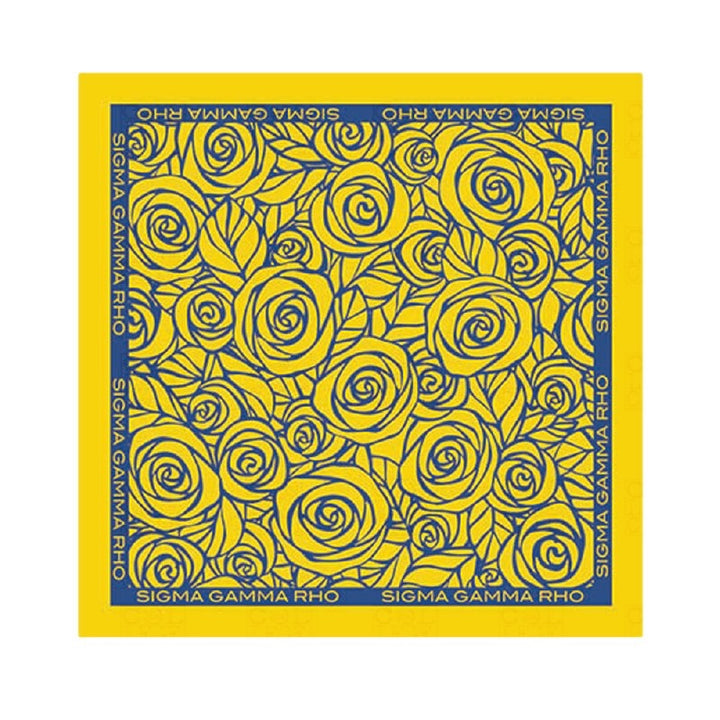 Sigma Gamma Rho® Floral Scarf – Timeless, Elegant, Empowered