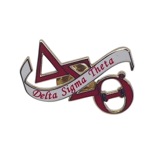 Delta Pins - Letters with Banner
