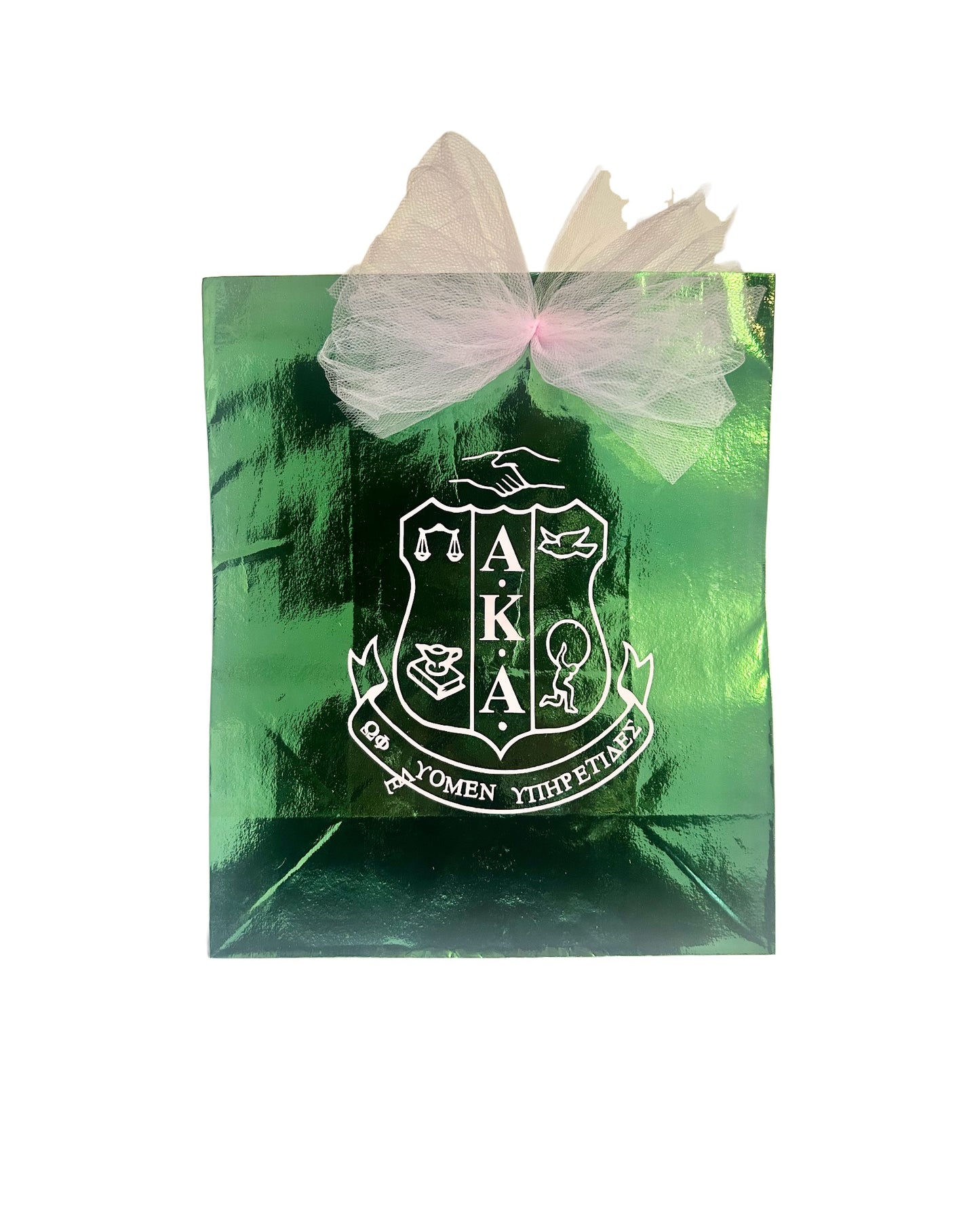 Alpha Kappa Alpha Gift Bags and Tissue Wrap
