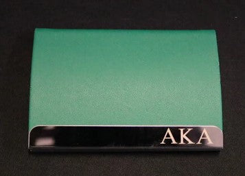 Alpha Kappa Alpha Business Card Holder