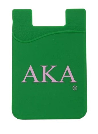 Alpha Kappa Alpha Cell Phone Card Holder