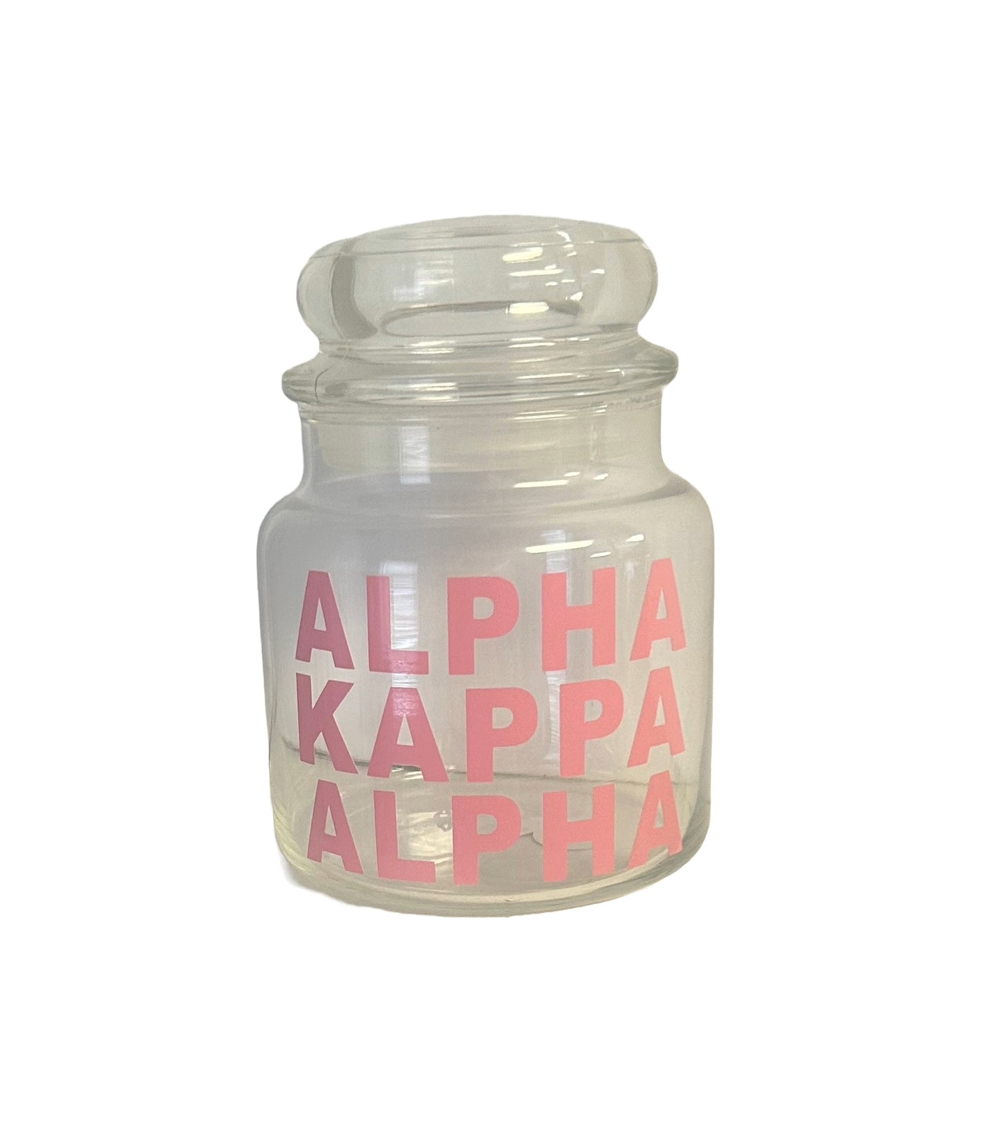 Alpha Kappa Alpha Candy Jar**