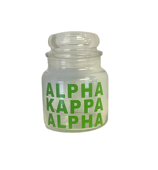 Alpha Kappa Alpha Candy Jar**