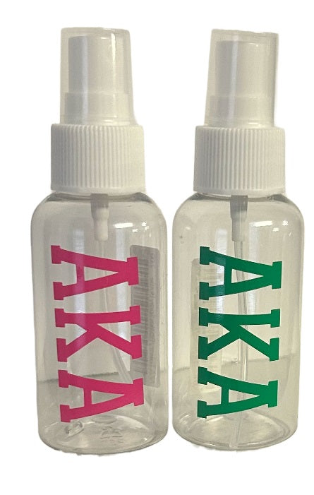 Alpha Kappa Alpha Travel - Toiletry Bottles**
