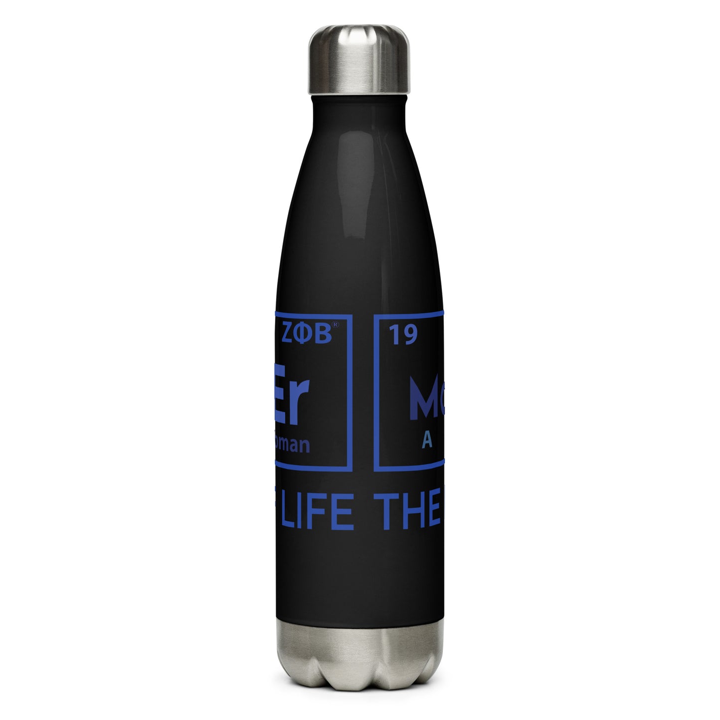 Zeta Phi Beta MoThER Stainless steel water bottle