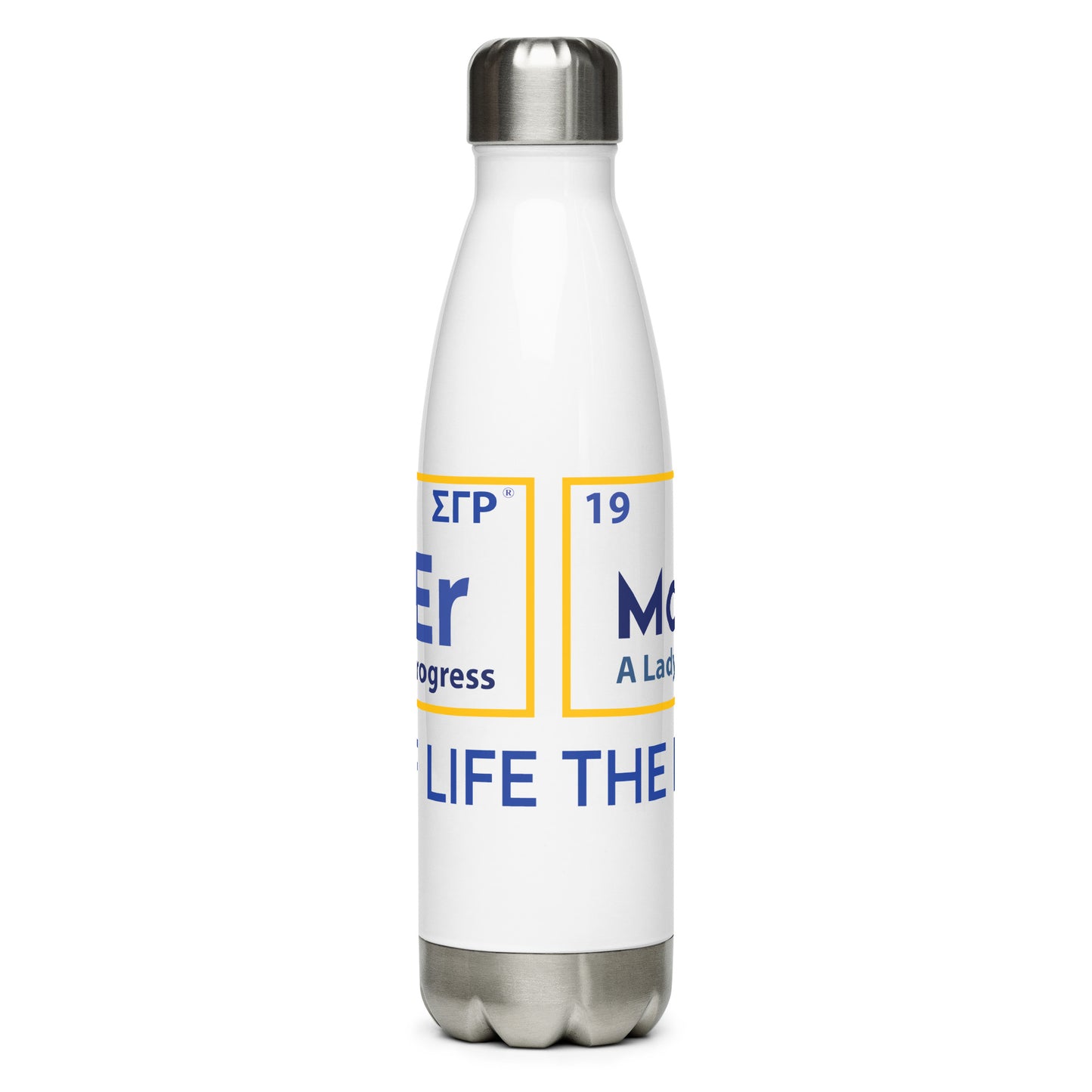 Sigma Gamma Rho MoThER Stainless steel water bottle