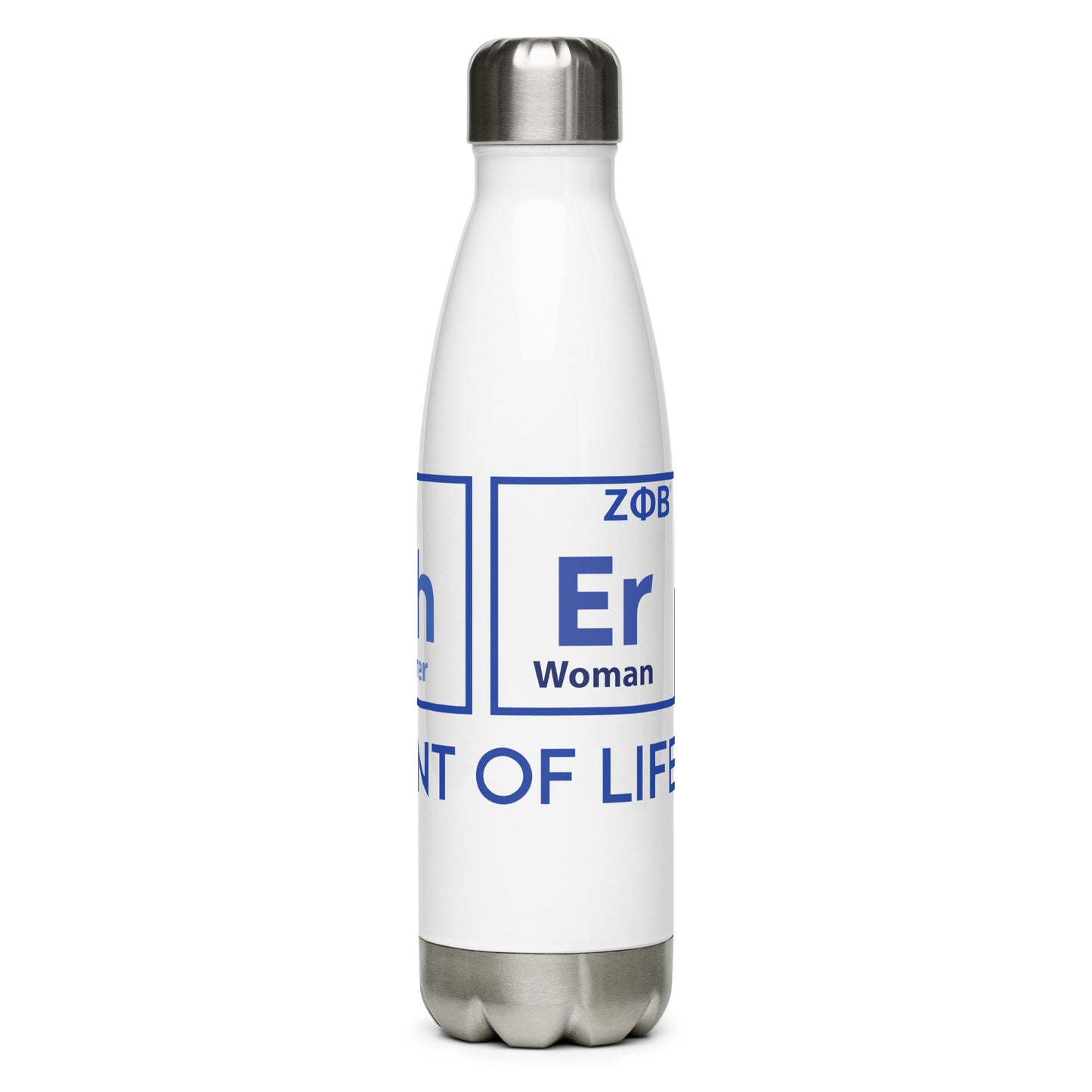 Zeta Phi Beta MoThER Stainless steel water bottle