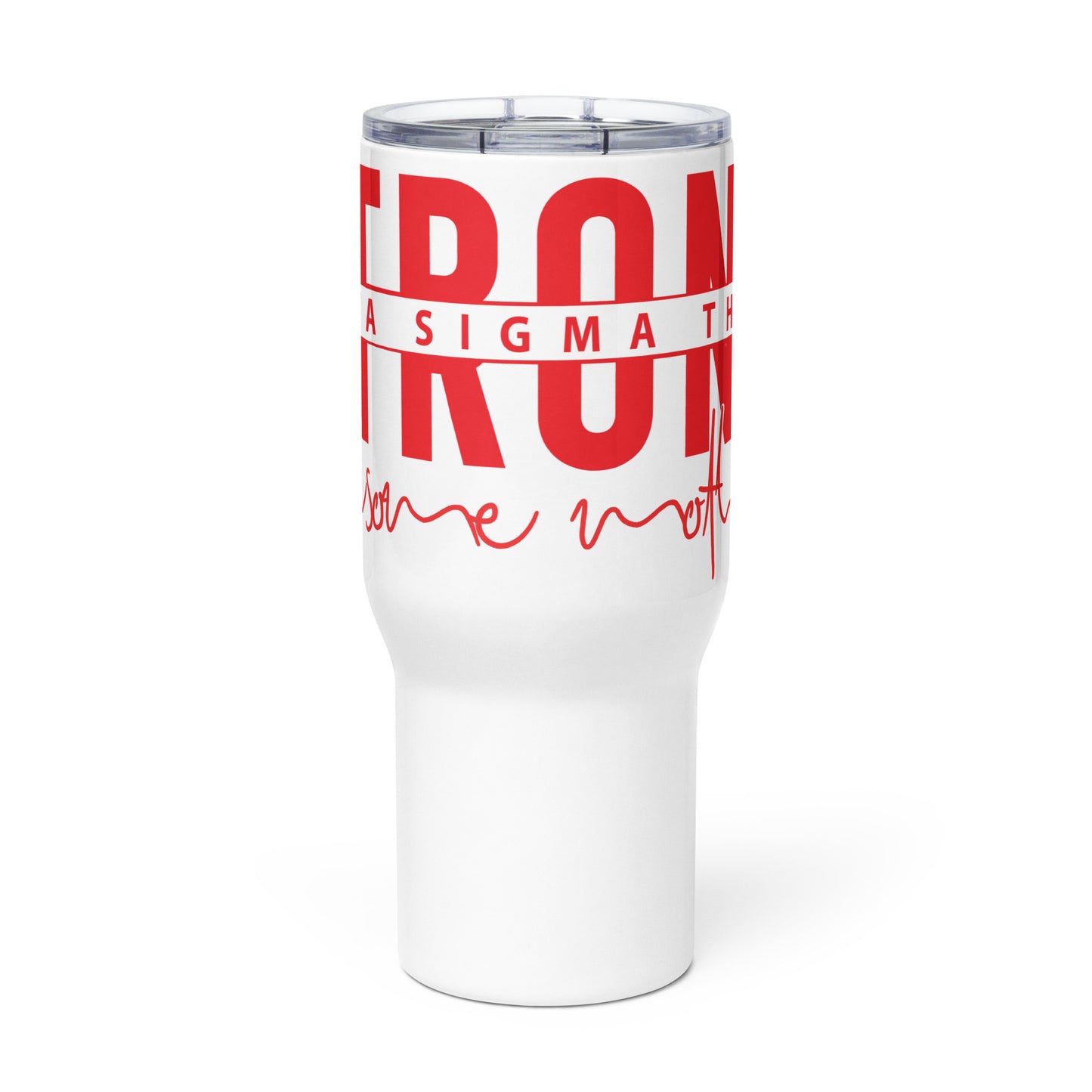 DELTA STRONG MOM Travel mug with a handle
