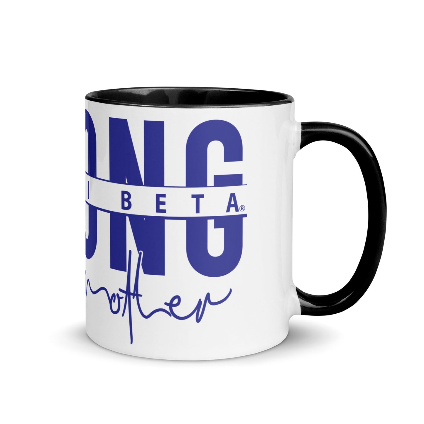 Zeta Phi Beta Strong Awesome Mom Mug with Color Inside