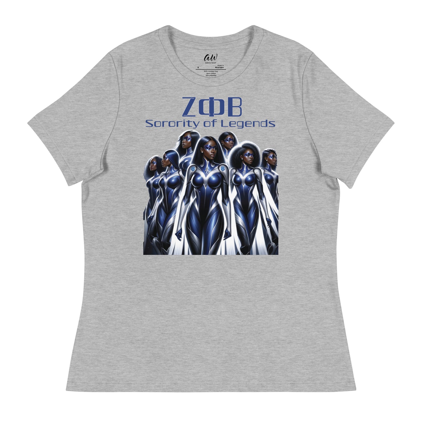 Zeta Sorority of Legends Relaxed T-Shirt