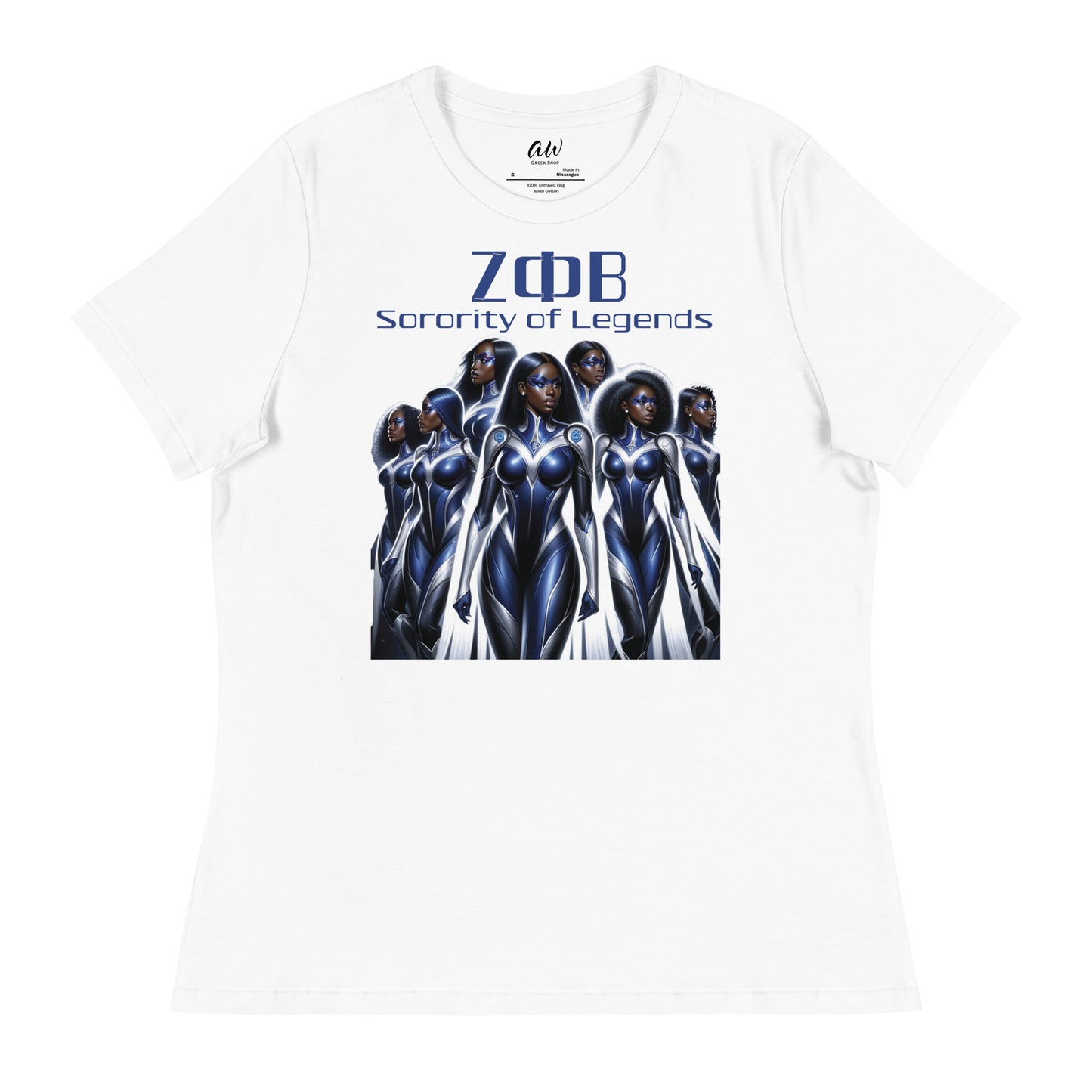 Zeta Sorority of Legends Relaxed T-Shirt