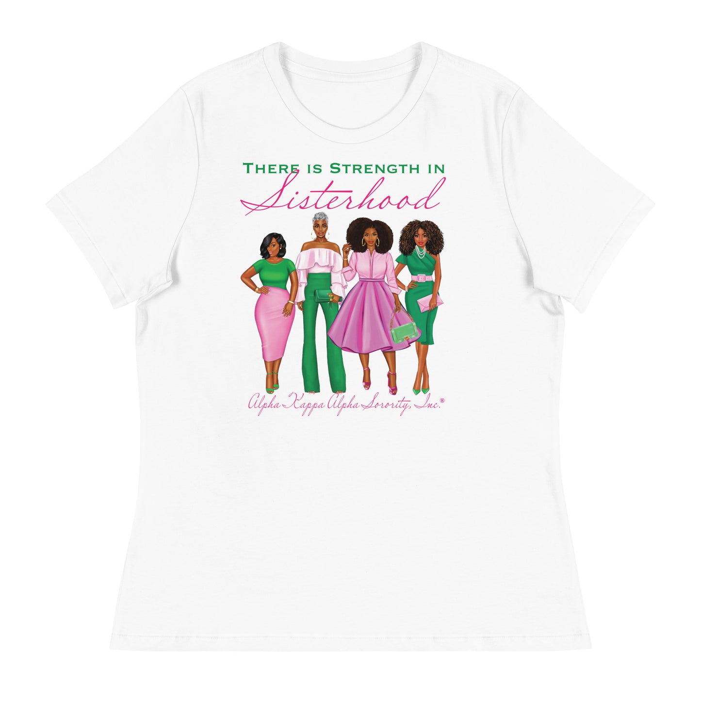 AKA Strength in Sisterhood T-Shirt