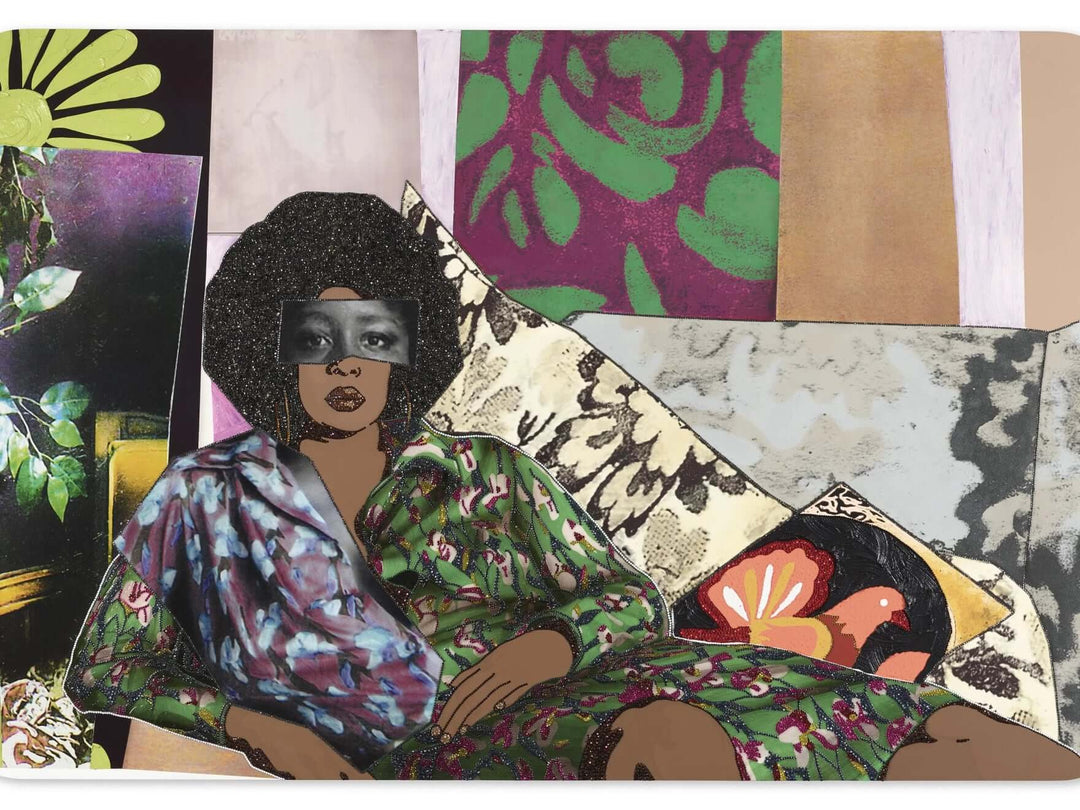 Mickalene Thomas makes art that 'gives Black women their flowers' - A&W Greek Shop