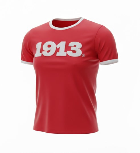 Delta Sigma Theta® 1913 Heritage T-Shirt | Red or White