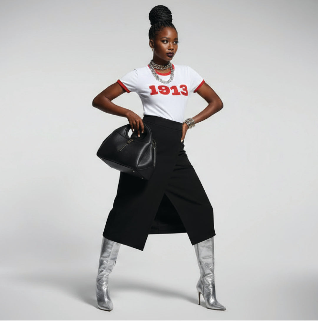 Delta Sigma Theta® 1913 Heritage T-Shirt | Red or White