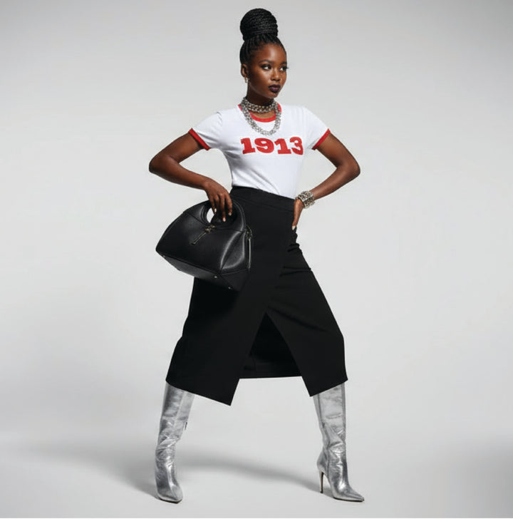 Delta Sigma Theta® 1913 Heritage T-Shirt | Red or White
