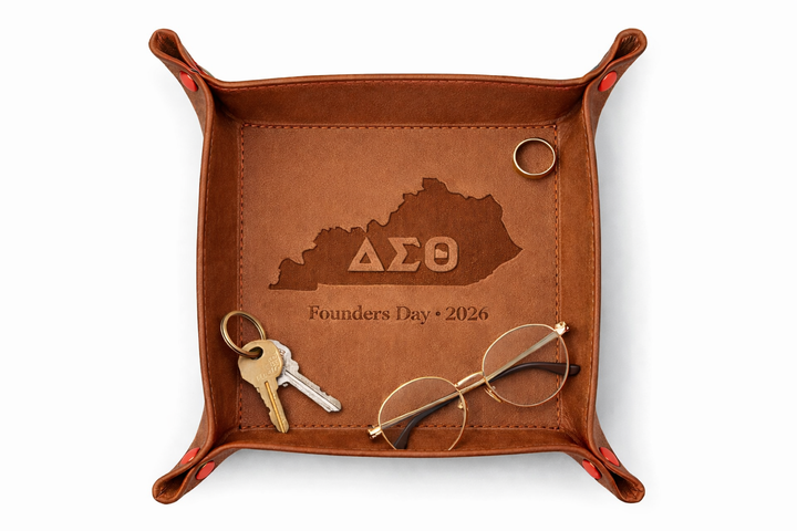 Leather Valet Tray