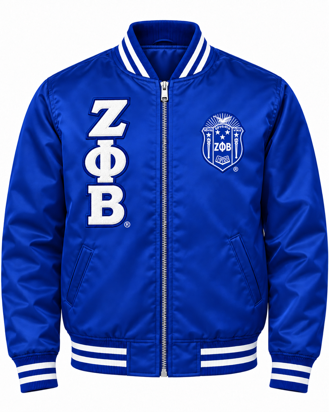 Zeta® Varsity Jacket