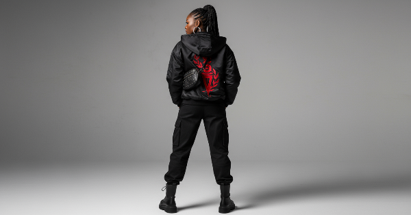 Delta Reversible Satin & Fur Jacket  Delta Sigma Theta Greek product from A&W Greek Shop