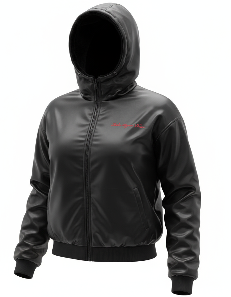 Delta Reversible Satin & Fur Jacket - Delta Sigma Theta Greek product from A&W Greek Shop