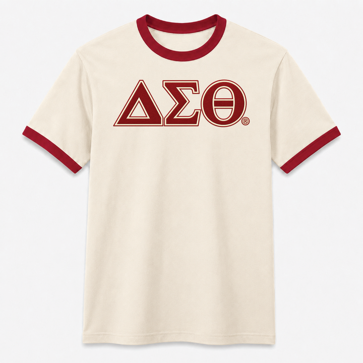 Delta Sigma Theta® Hero Ringer Tee – Custom Chapter