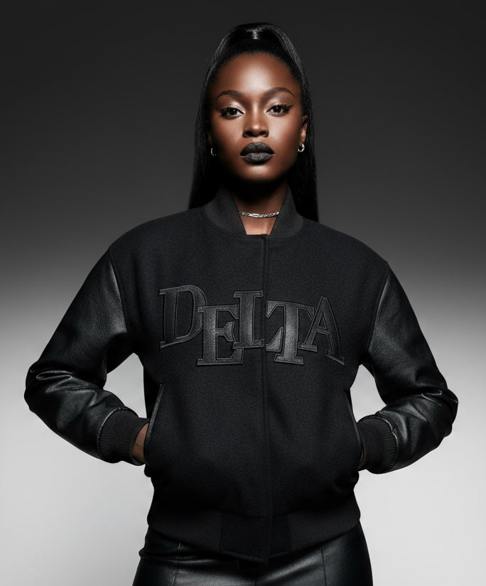 Delta Sigma Theta® BlackOut Luxe Jacket