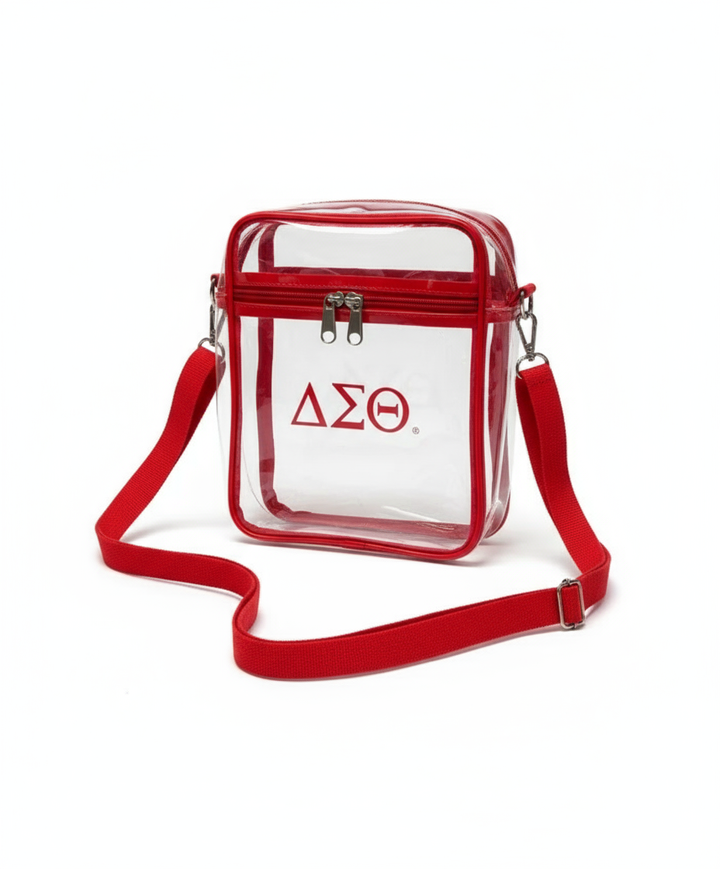 Delta Sigma Theta Clear Stadium Bag