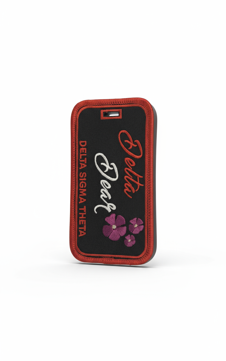 Delta Sigma Theta “Delta Dear” Luggage Tag