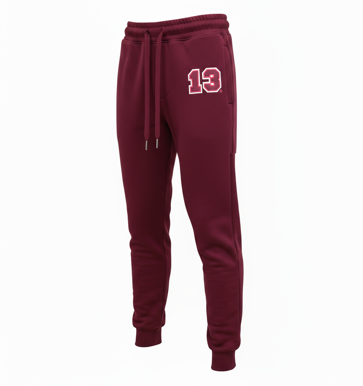 Delta Sigma Theta® Crimson Cream Luxe Joggers
