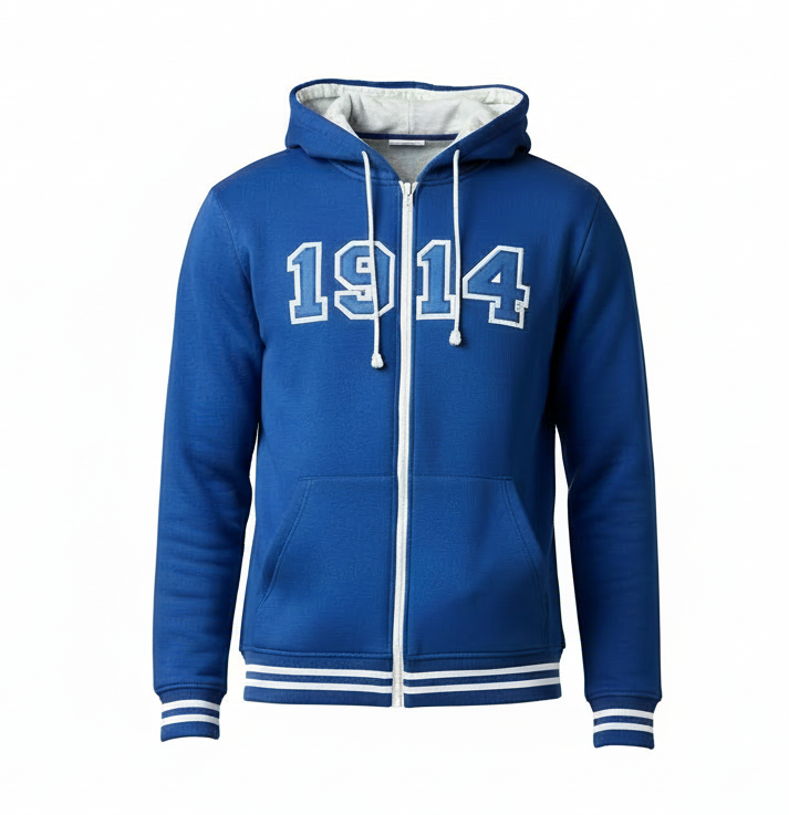 Phi Beta Sigma Zipper Hoodie