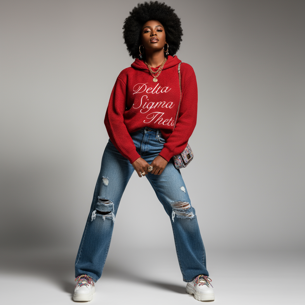 Delta Sigma Theta® Knit Hoodie