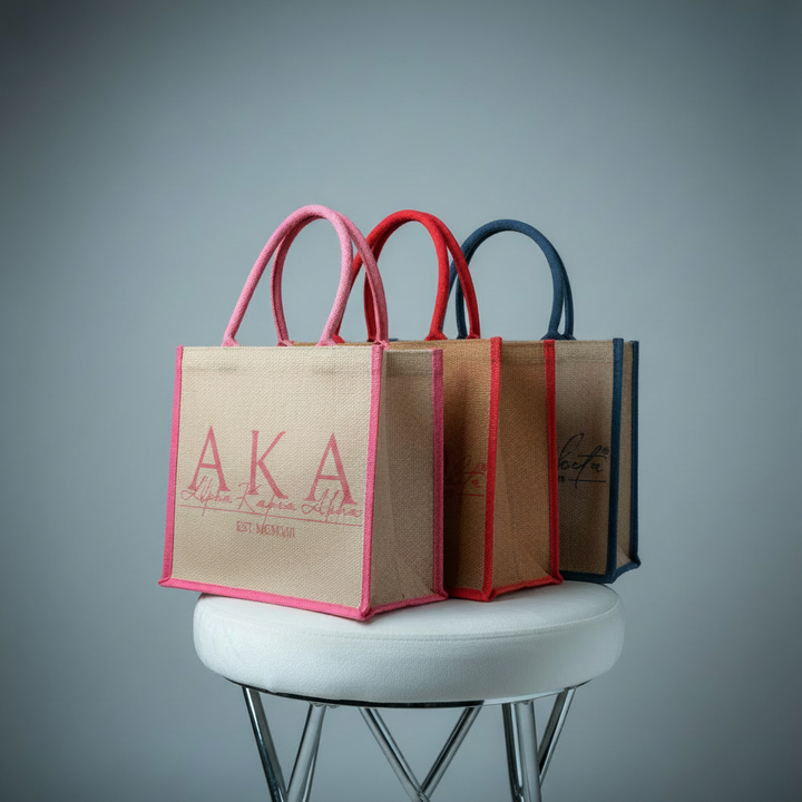 Jute Tote Bag
