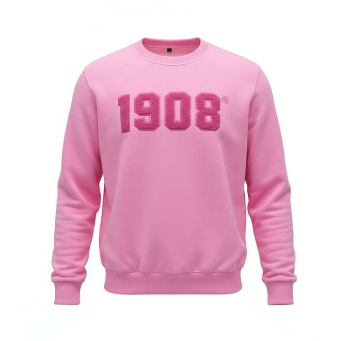 AKA® 1908 Embroidered Crewneck Sweatshirt