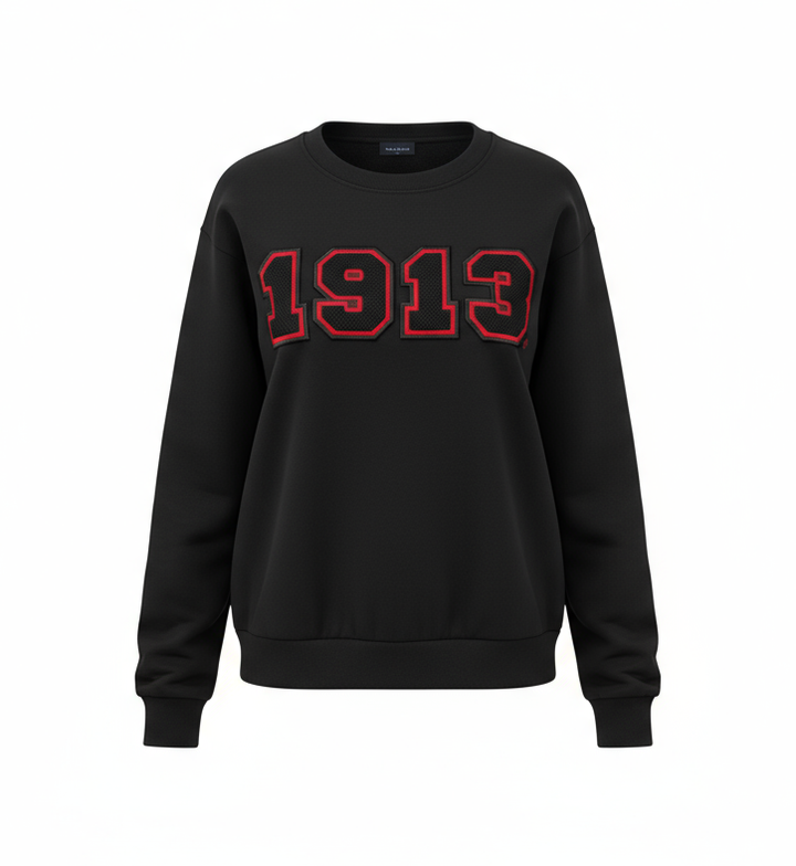 Delta Sigma Theta® 1913 Chenille Crewneck Sweatshirt