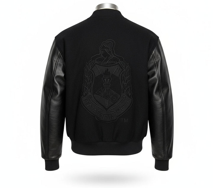 Delta Sigma Theta® BlackOut Leather Jacket