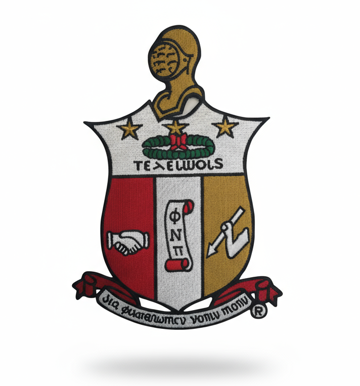 Kappa Alpha Psi® Shield Patch Appliqué