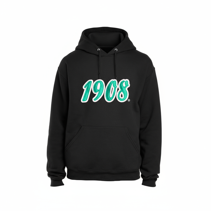 Alpha Kappa Alpha® 1908 Hoodie – Black Edition