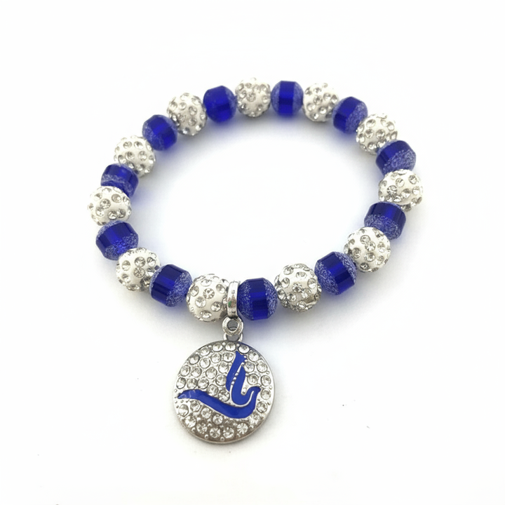 Zeta Phi Beta® Dove Charm Beaded Bracelet