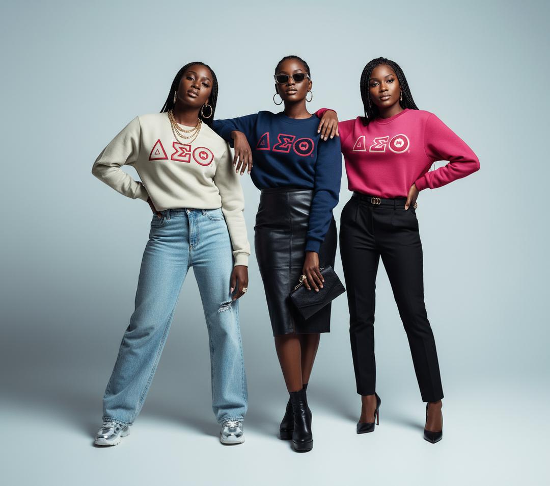 Delta Sigma Theta® DST Chenille Sweatshirt – Legacy Edition