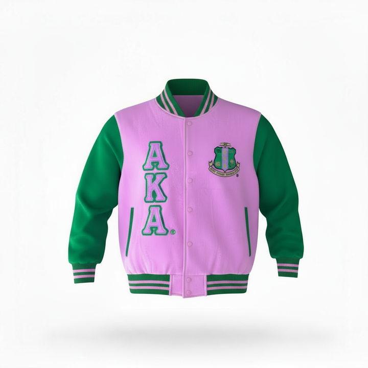 Alpha Kappa Alpha® Fleece Heritage Varsity Jacket