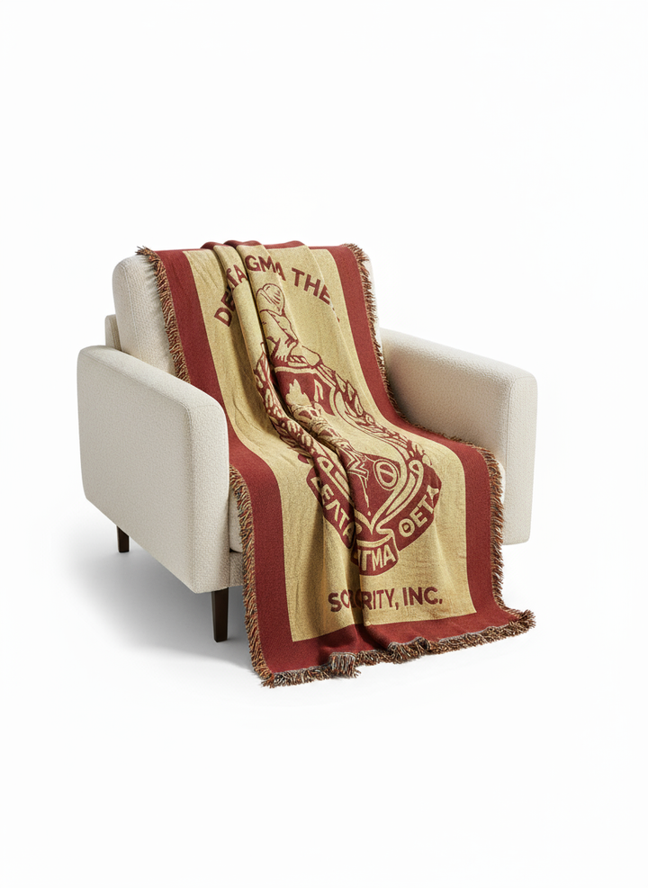 Delta Sigma Theta® Woven Shield Blanket