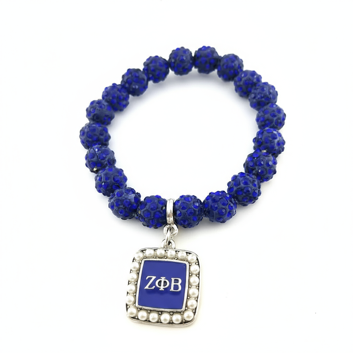 Zeta Phi Beta® Royal Charm Bracelet
